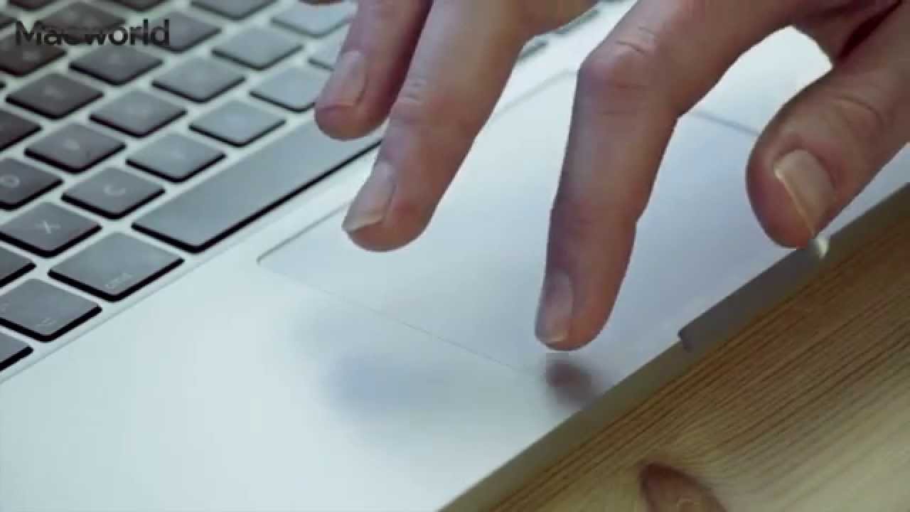 See the new Force Touch Trackpad in action on a MacBook