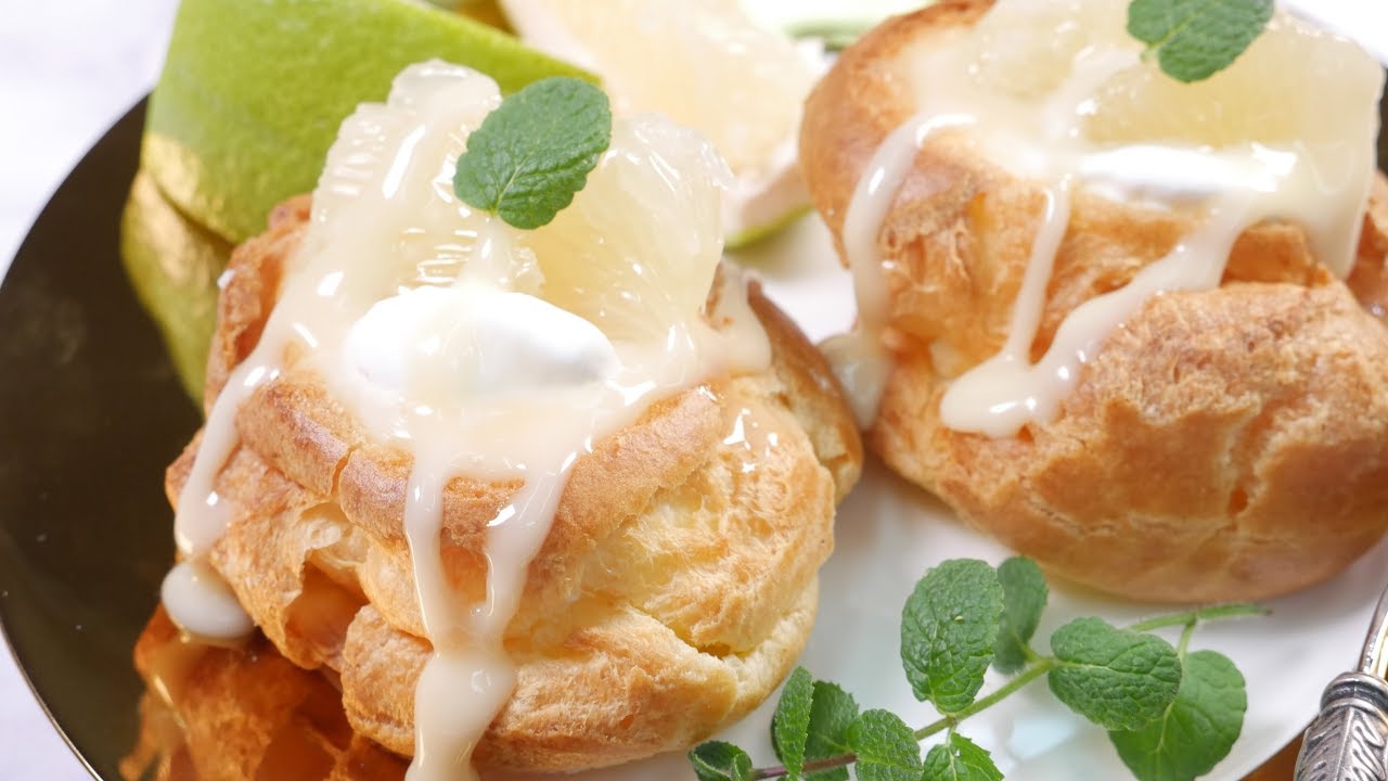에어프라이어 왕슈 만들기! ASMR | How to make Air fryer Cream puff! (cooking ASMR)