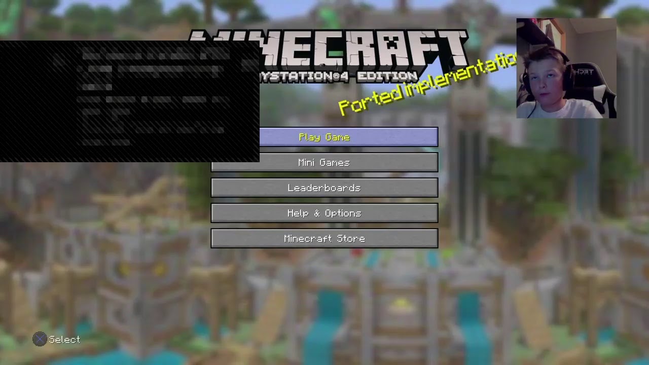 Minecraft Survival|PS4|Playing with Subs