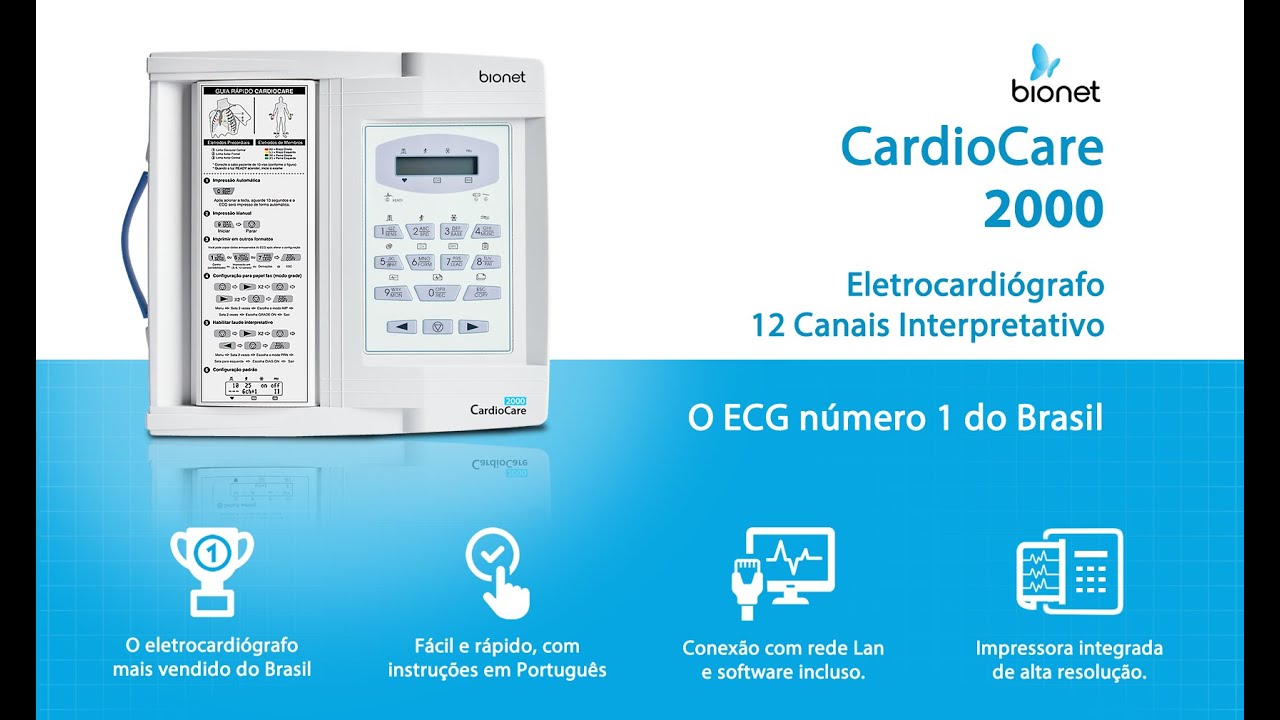 Bionet CardioCare 2000 Vídeo Manual