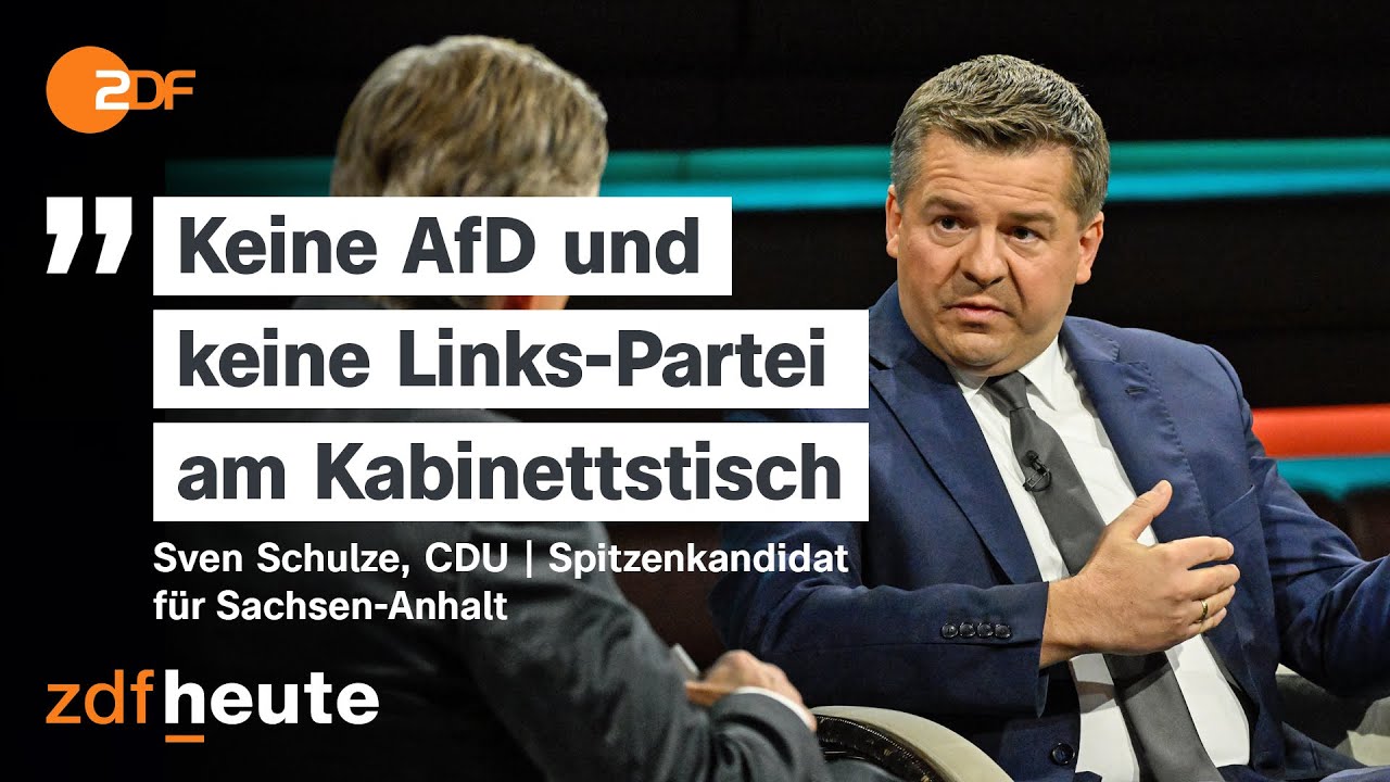 Sachsen-Anhalt: Was tun gegen die AfD als stärkste Partei? | Markus Lanz vom 04. November 2025
