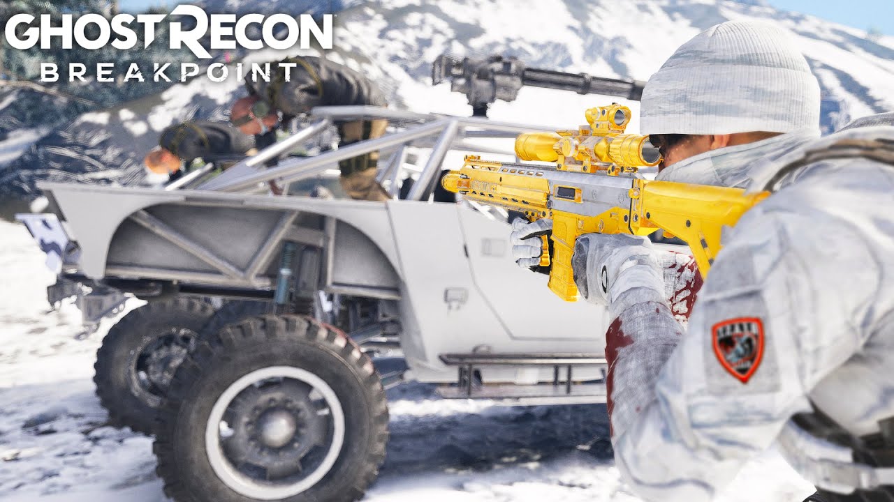 INCREDIBLE NEW SILVER STAKE LONG RANGE ASSAULT RIFLE in Ghost Recon Breakpoint!