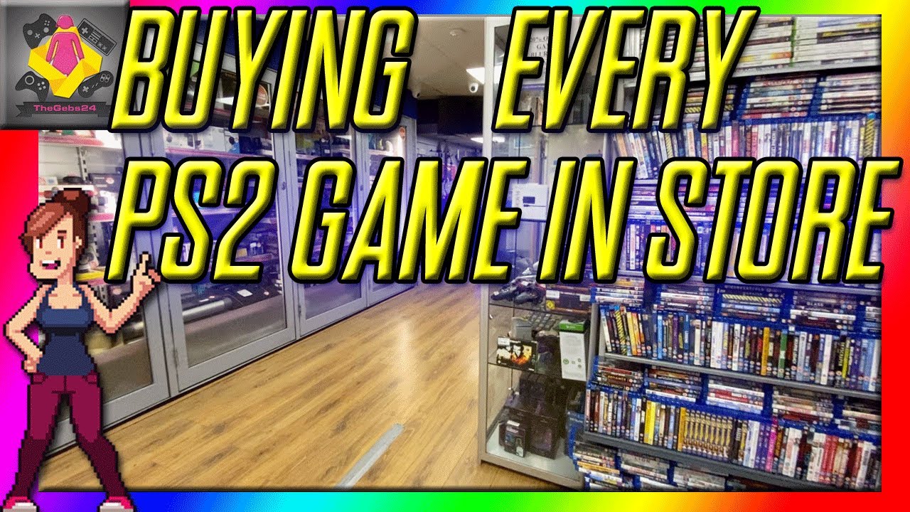 Buying EVERY PS2 Game in store on a £5 Game Challenge! WHAT?