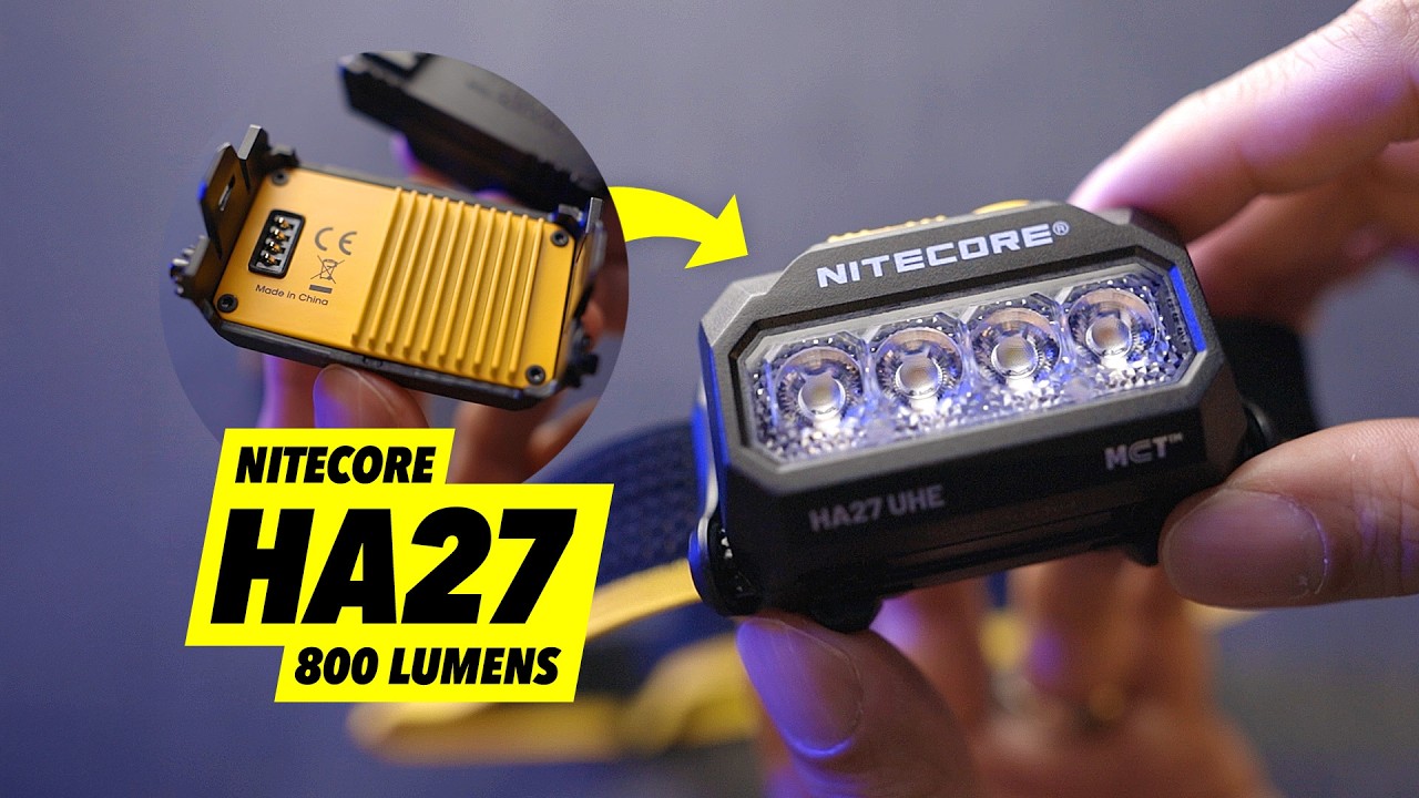 Max Lumens Don't Matter. Here's What Does - Nitecore HA27 UHE