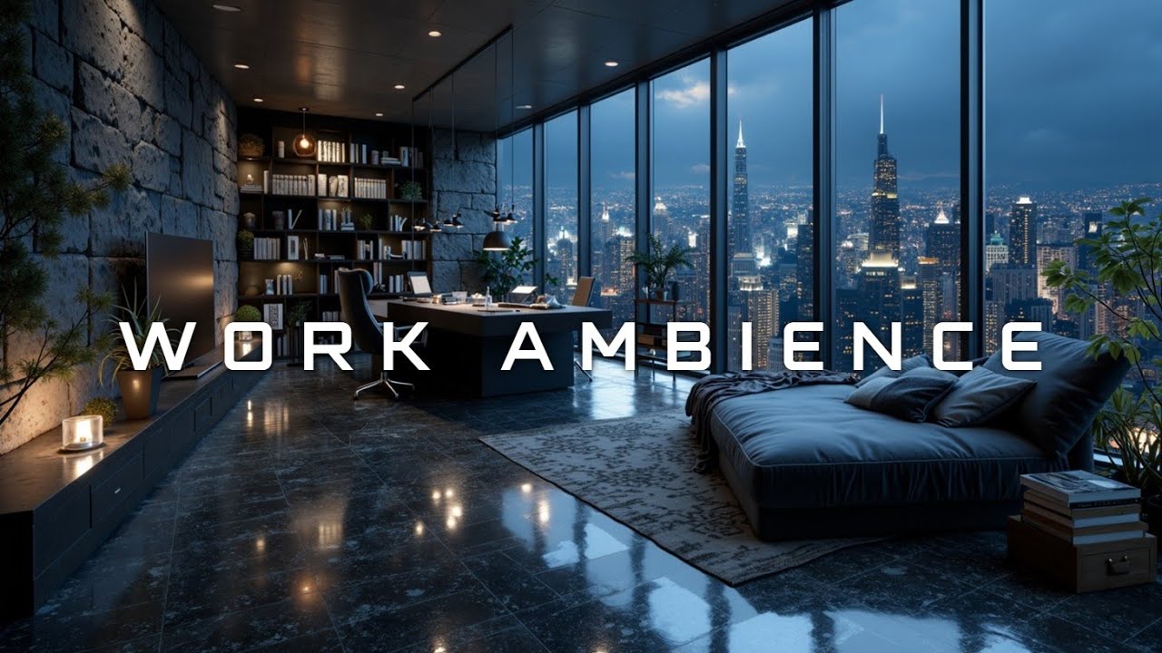 Focus Like A CEO ~ Productivity Mindset Deep Work Ambience Brain Focus