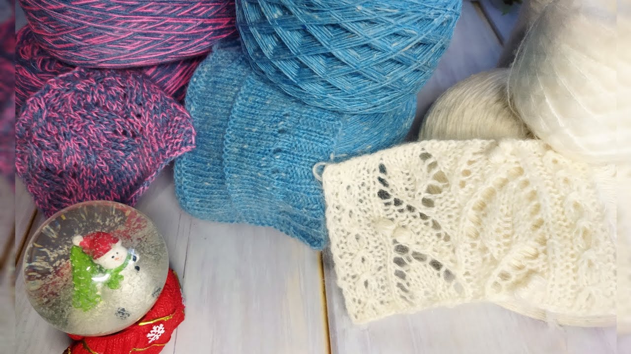 Знакомлюсь с Рассказовской пряжей! Уже роятся идеи🧶