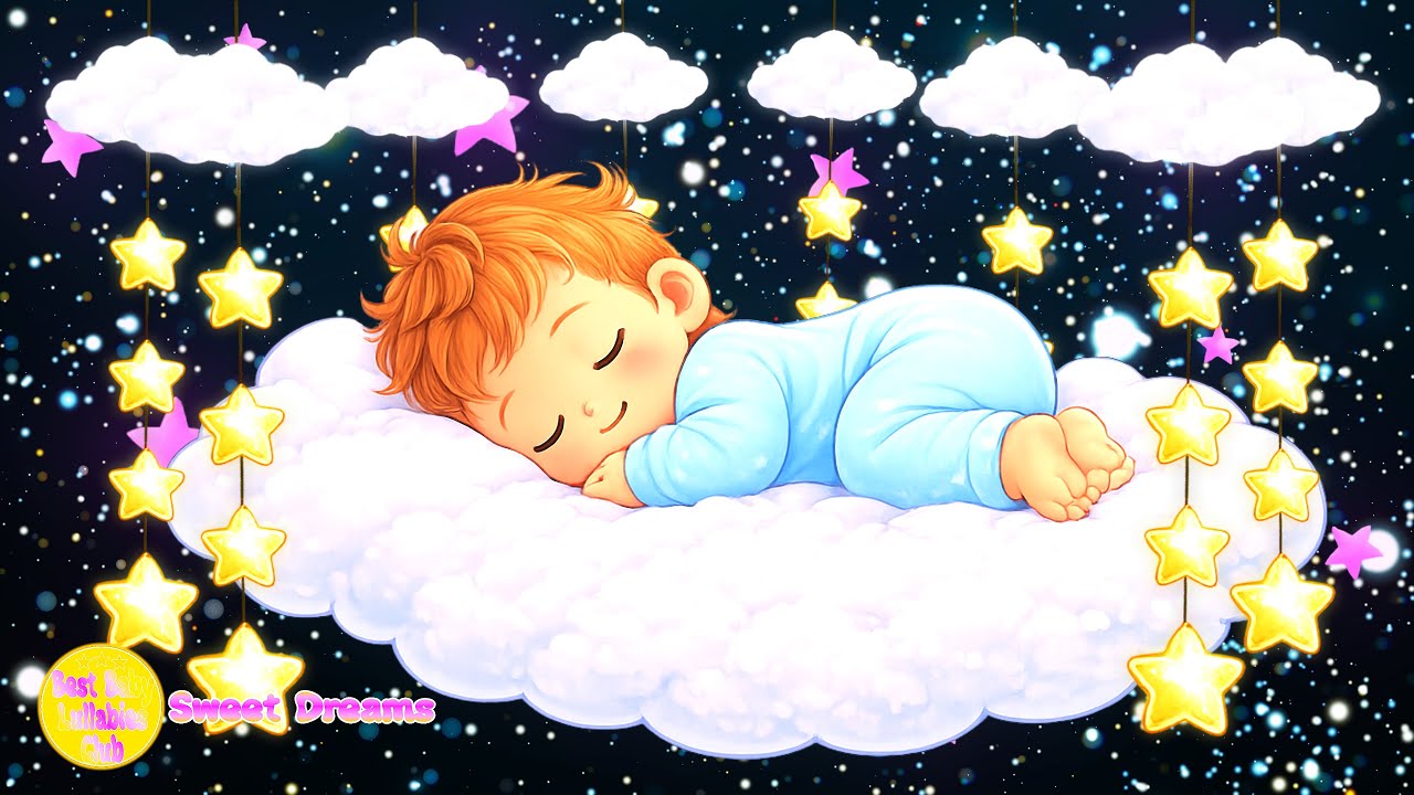 Peaceful Lullaby For Babies 🌙| Gentle Night Lullaby 💗| Baby Sleep Music ✨| Soft Baby Lullaby