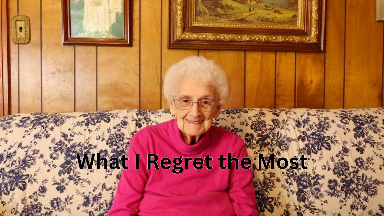 Granny: Regrets & the Feel of Homemade Quilts