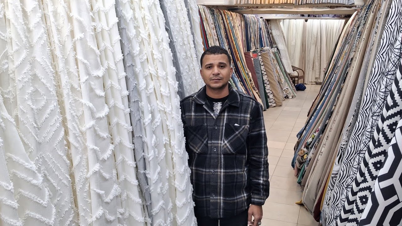 الستاير الكتان الجديدة  بالاسعار و ستاير ايكيا و قماش التنجيد 