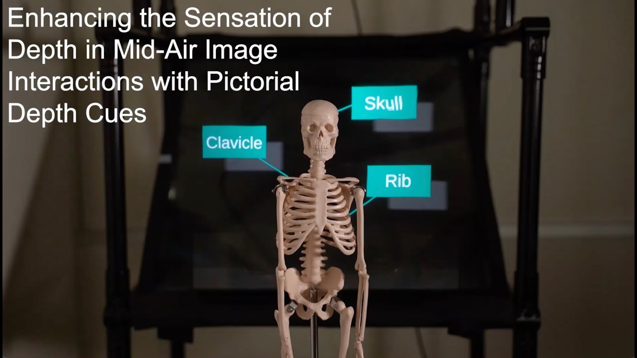 Enhancing the Sensation of Depth in Mid-Air Image Interactions with Pictorial Depth Cues