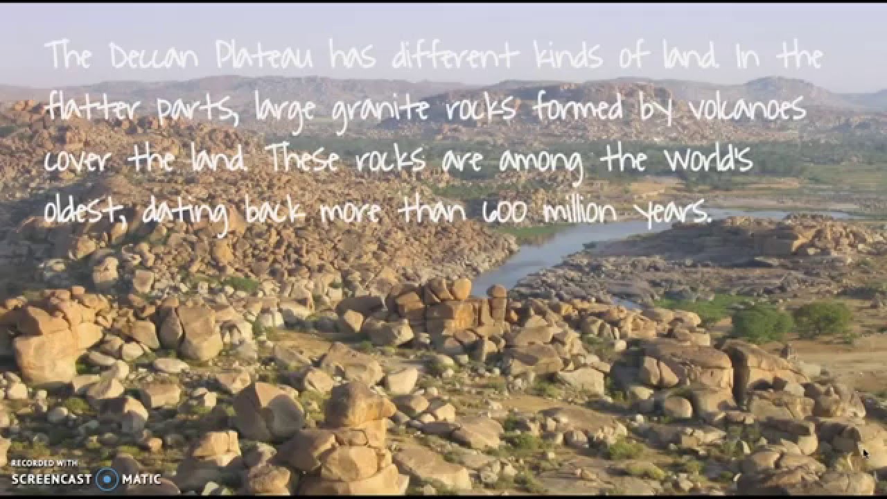 Deccan Plateau - India Geography