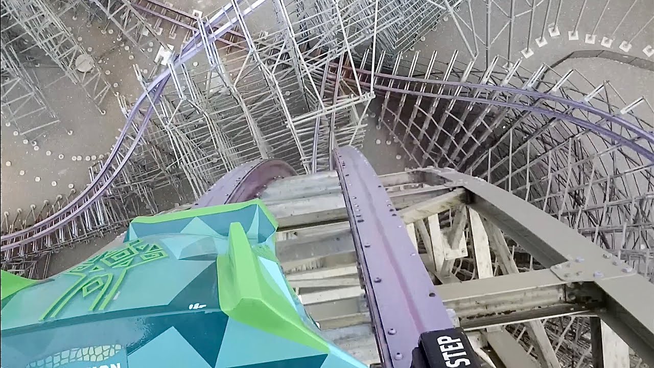 Iron Gwazi Front Seat POV 2025 FULL HD Busch Gardens Tampa