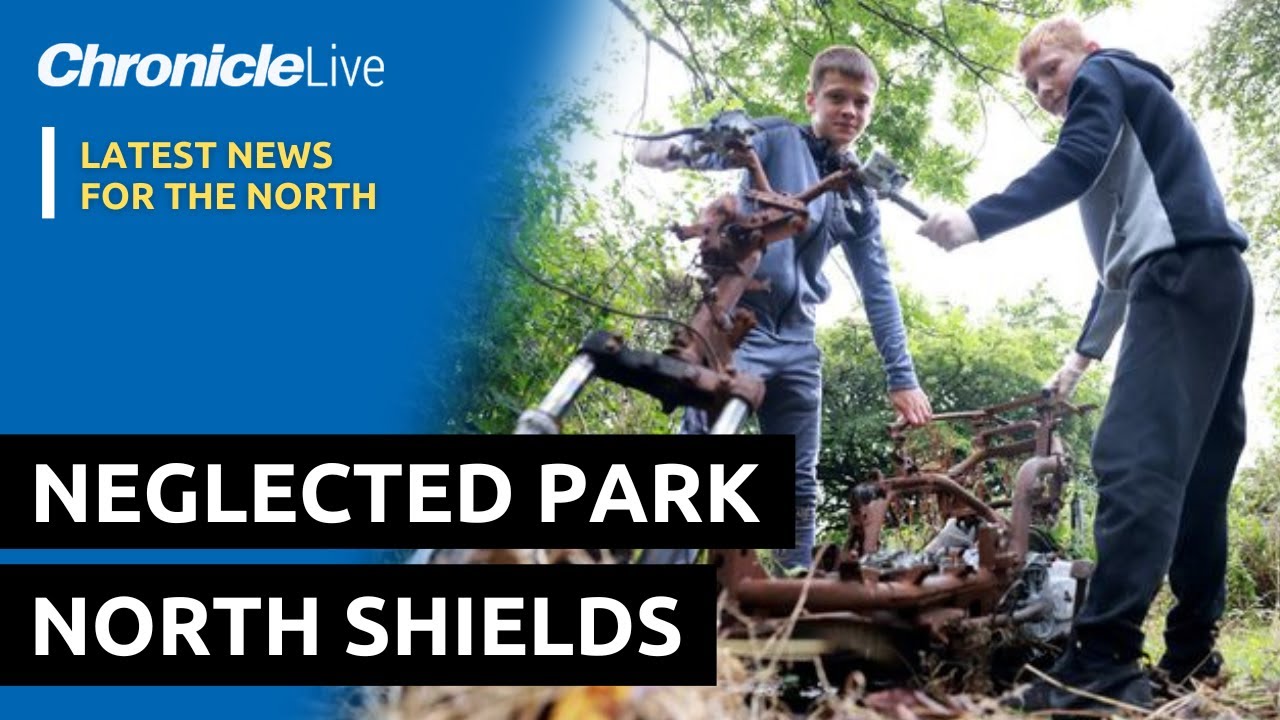 Neglected North Shields park clean-up and appeal to Council