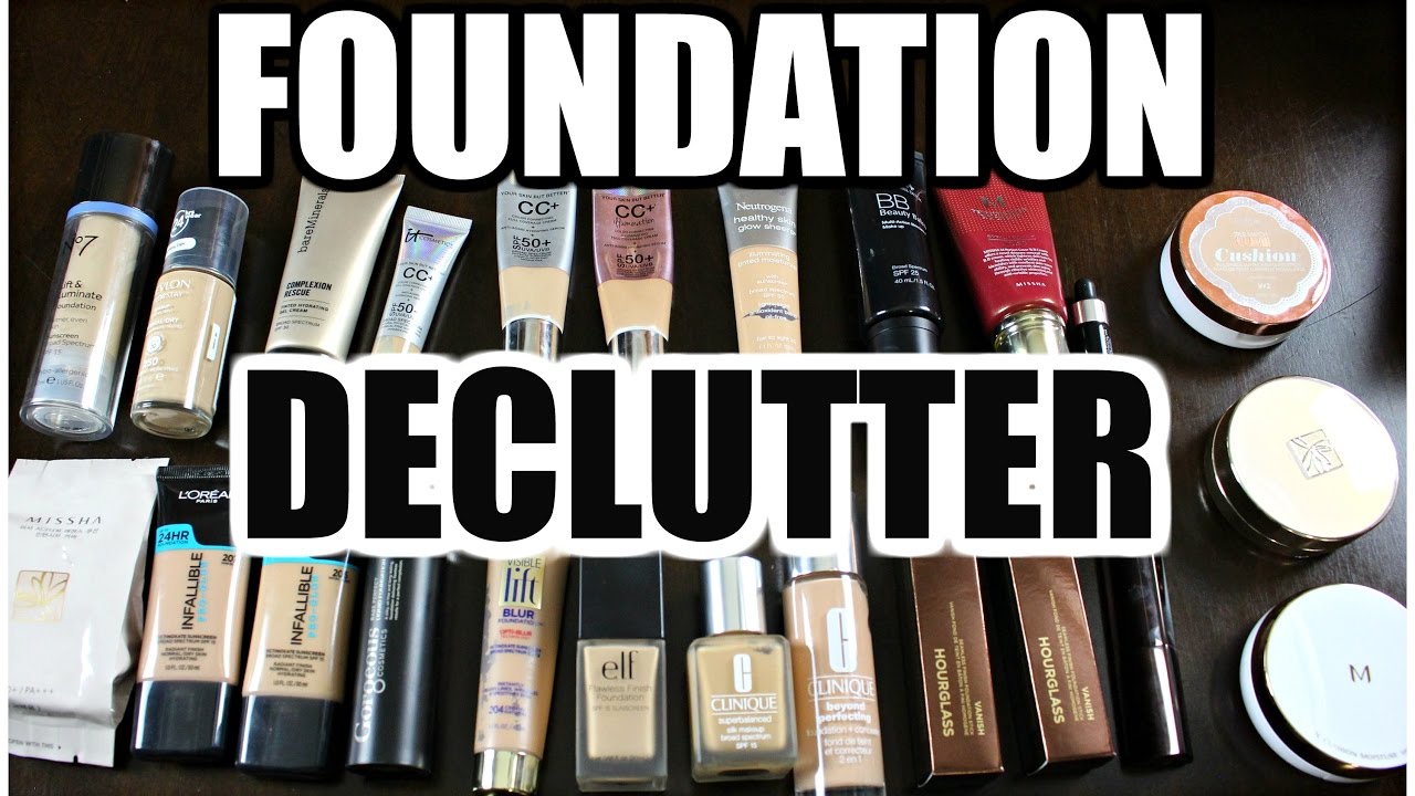 FOUNDATION DECLUTTER | 2017