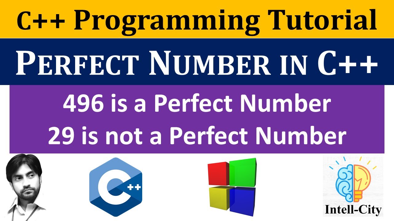 Perfect Number Program in C++