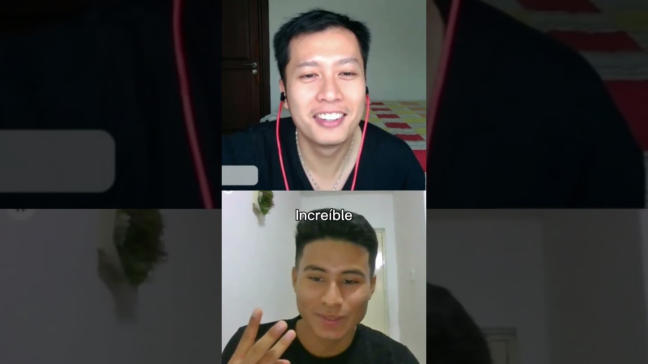 Indonesio habla como Latinoamericano #shorts