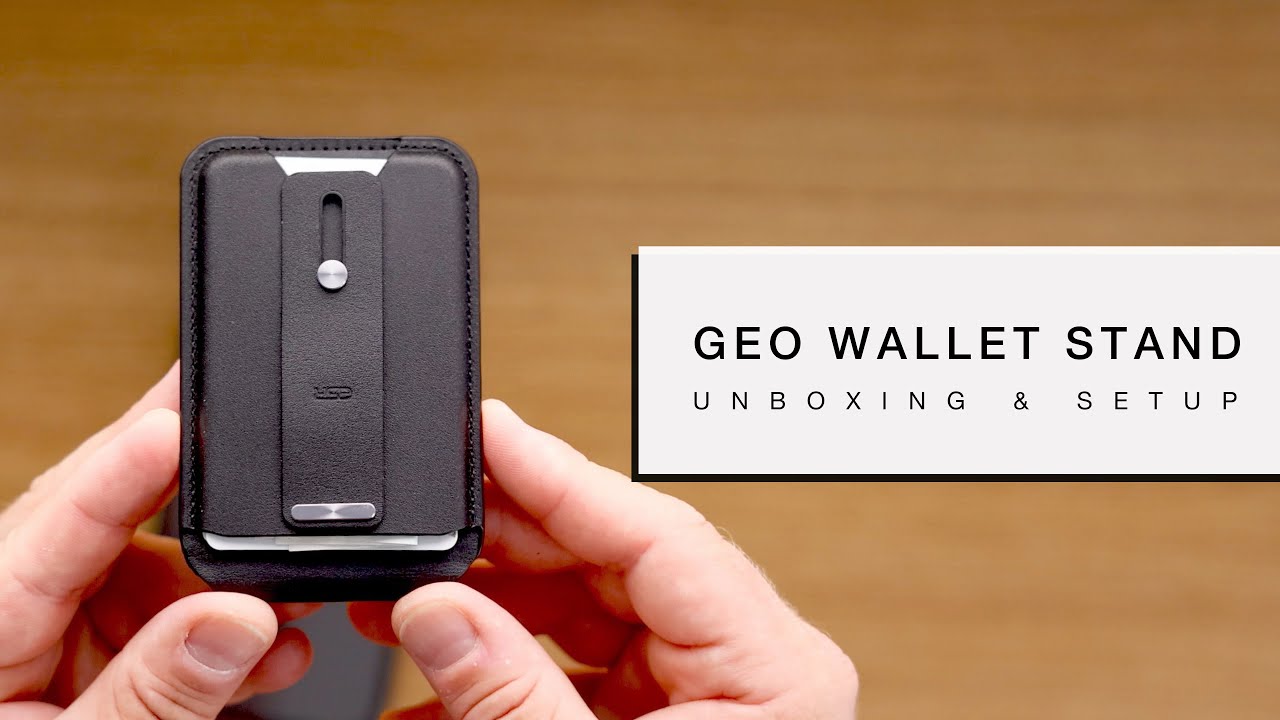 ESR HaloLock Geo Wallet Stand - Unboxing & Setup