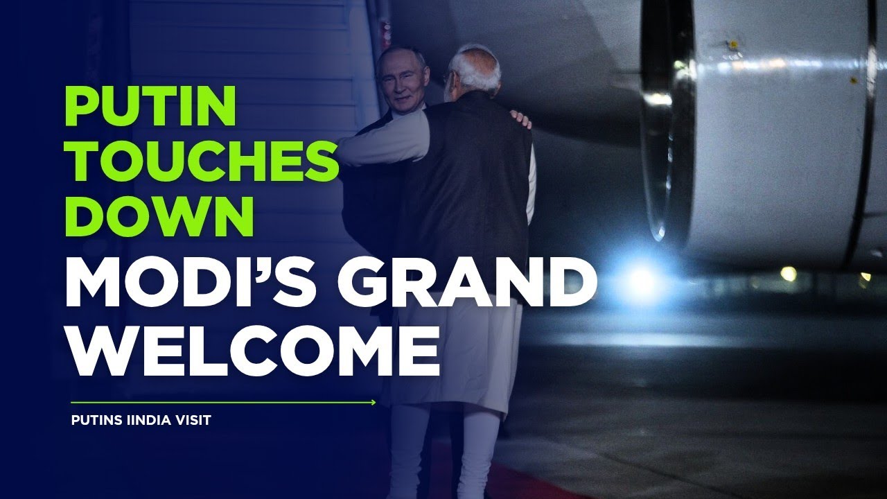 A Rare Diplomatic Gesture: Modi Personally Welcomes Russia&rsquo;s President! #putin #modi #india 