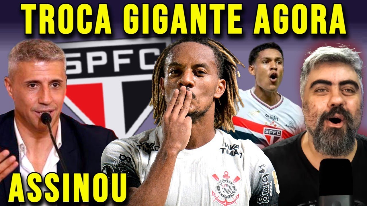 TROCA GIGANTESCA!!! SPFC MUDOU TUDO AGORA! NOGÓCIO FECHADO NO SÃO PAULO COM RENOVAÇÃO DE GÊNIO!