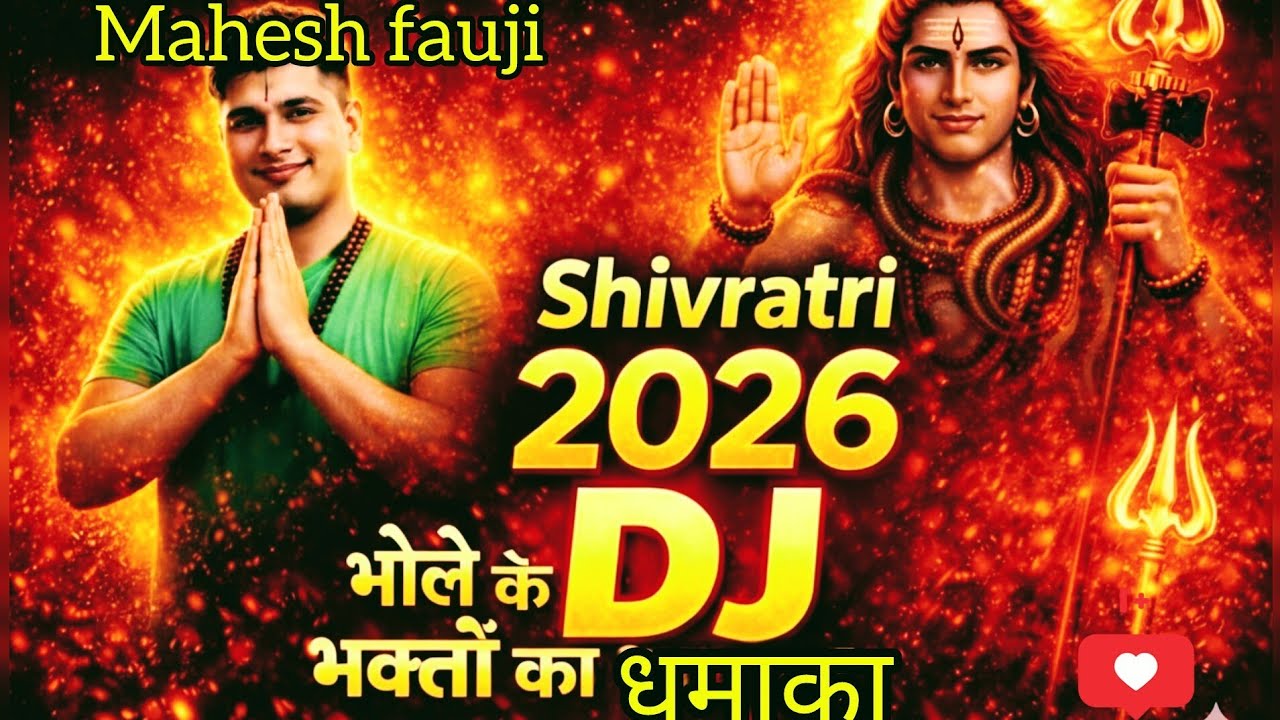 भोले के भक्तों का धमाका 🔱 New Shivratri 2026 DJ Remix | Mahesh Chand | New Haryanvi DJ Bhajan