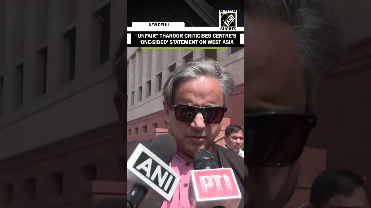 Tharoor criticises S. Jaishankar&rsquo;s Parliament Statement on West Asia, Calls for discussion