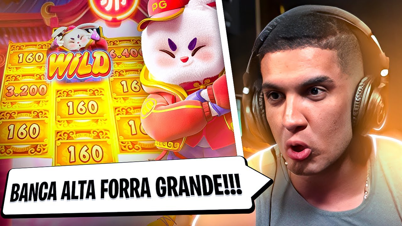 COLOQUEI UMA BET BOA NO FORTUNE RABBIT E PEGUEI UM BONUS FORRANTE!! HUDSON AMORIM