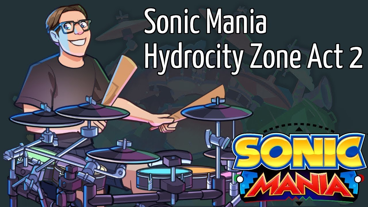 Sonic Mania OST - Hydrocity Zone Act 2 | Drum Cover | Flewp