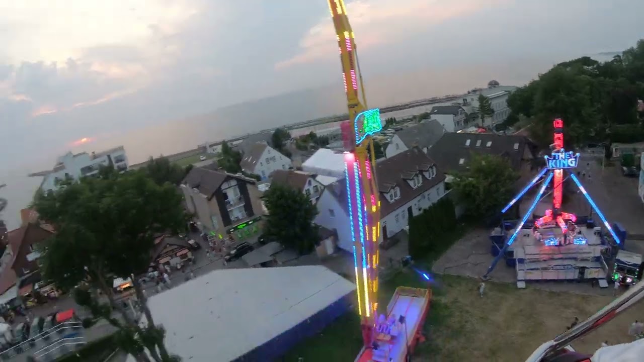 Lunapark Kamenicky - Star flyer on ride 1