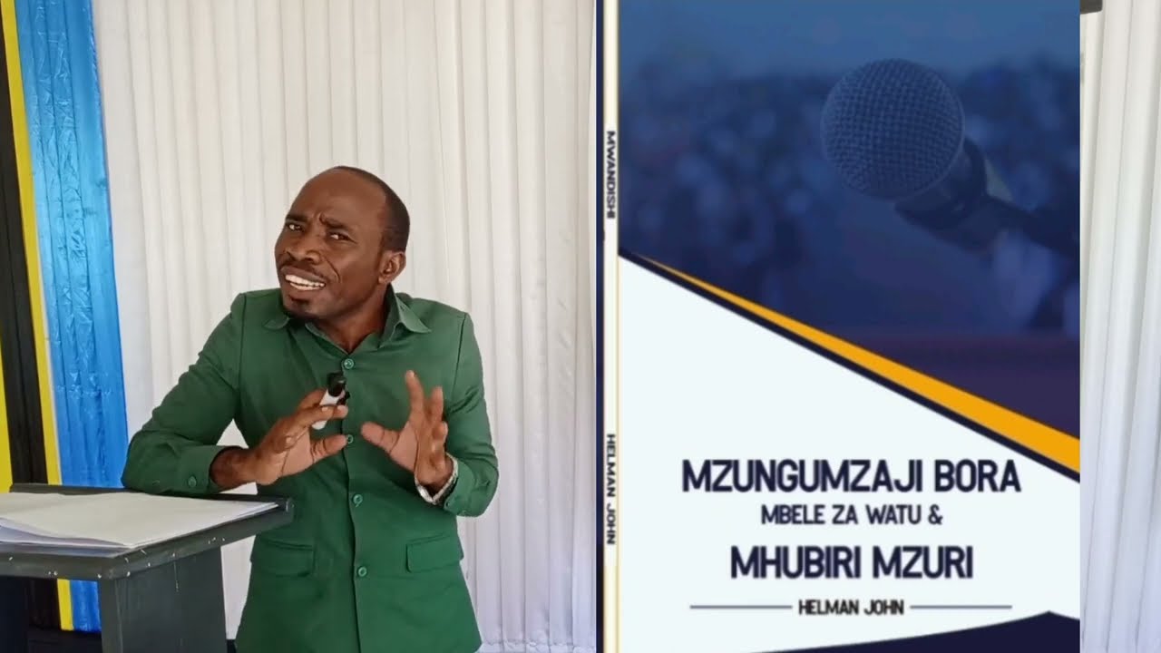 part 2: Jinsi ya kuzungumza mbele za watu|Mwl Helman John
