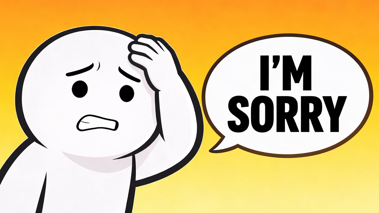 Psychology of People Who Can't Stop Apologizing