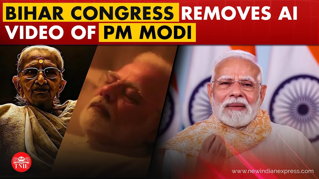 Congress removes deepfake video of PM Modi and mother after Patna High Court order
