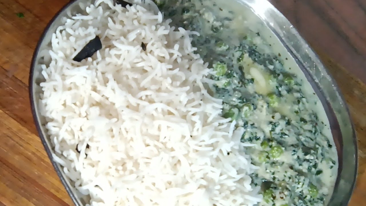 Jeera rice matar methi malai recipe very healthy recipe