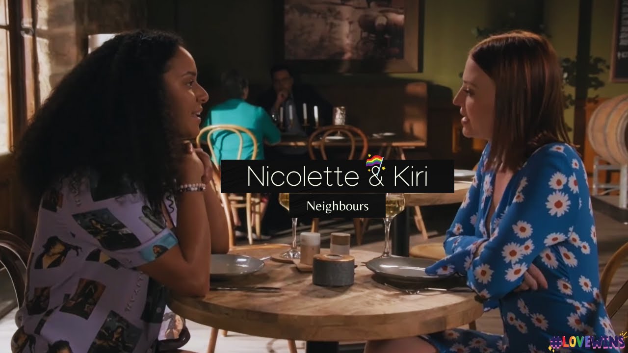 Nicolette & Kiri relationship on Neighbours 🏳️‍🌈💖