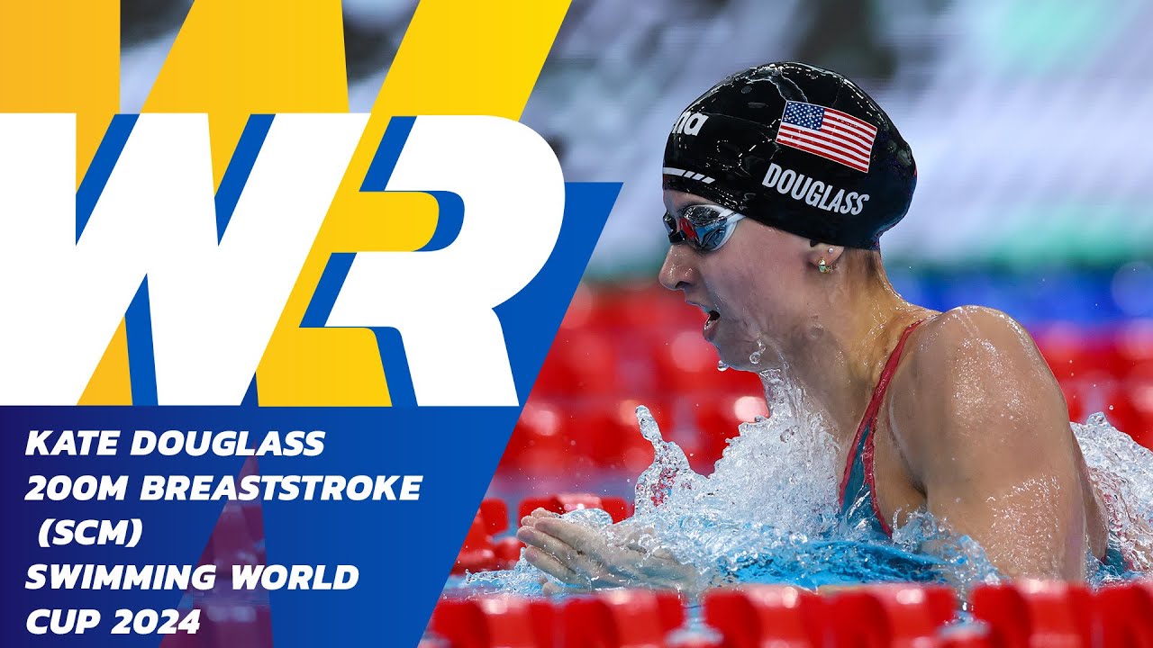 🇺🇸 Kate Douglass Breaks First Ever 200m Breaststroke World Record (SCM)