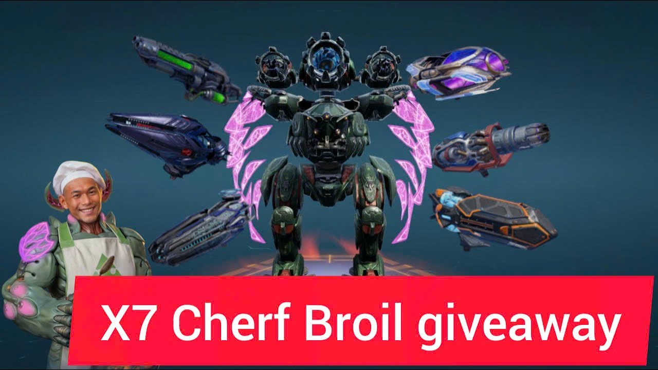 War Robot | Phân tích và đánh giá sức mạnh của titan Atlas + Giveaway x7 Cherf Broil