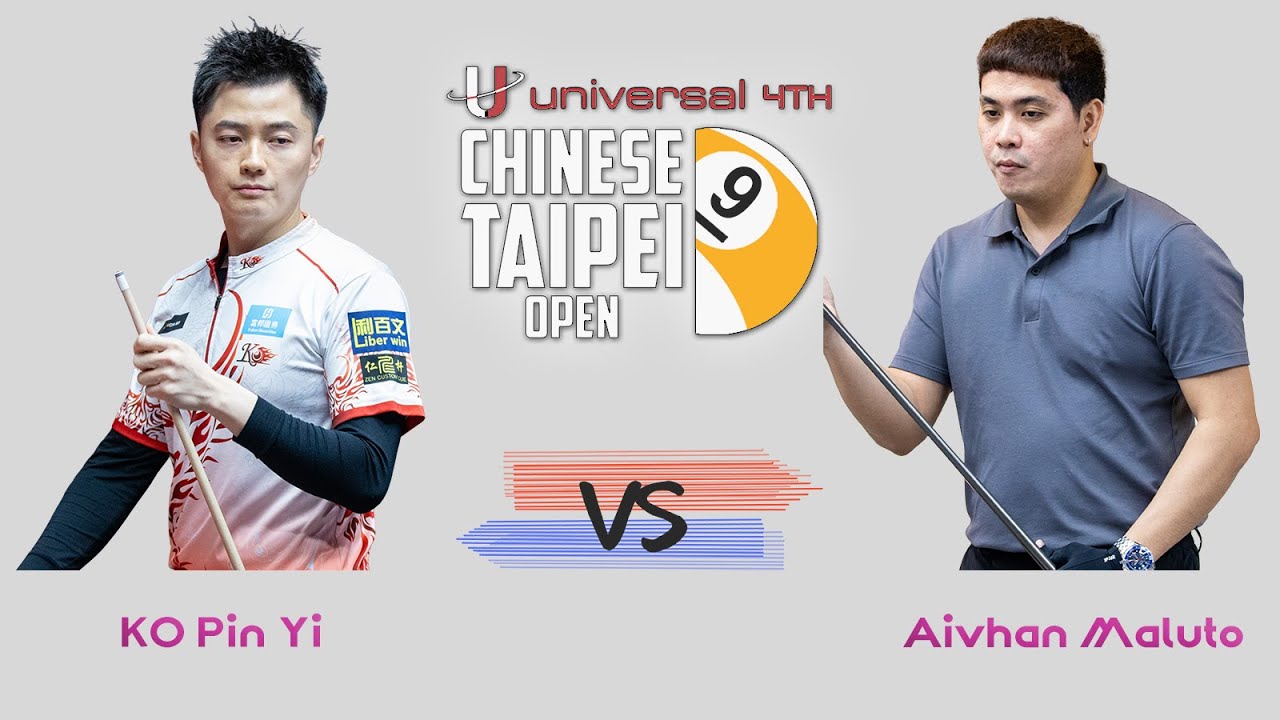 Semifinals 半決賽 - KO Pin Yi 柯秉逸 vs Aivhan Maluto｜2026 Universal Chinese Taipei Open 第四屆中華台北公開賽