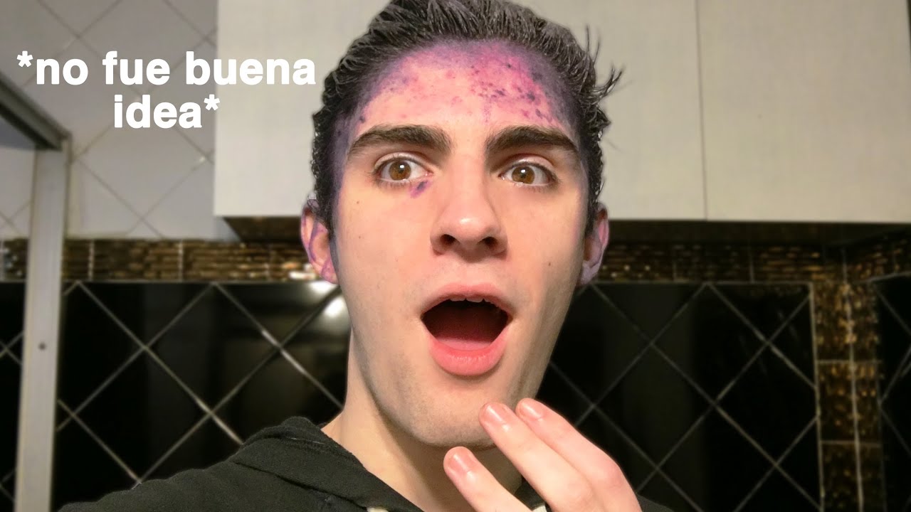 TIÑIENDOME EL PELO SOLO