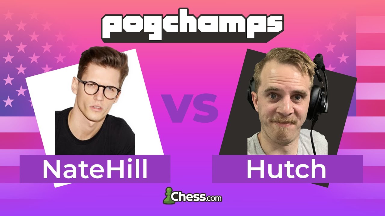 @hutch впечатляет @GMHikaru уверенными ходами против @natehill | Chess.com PogChamps ЧЕТВЕРТЬФИНАЛ
