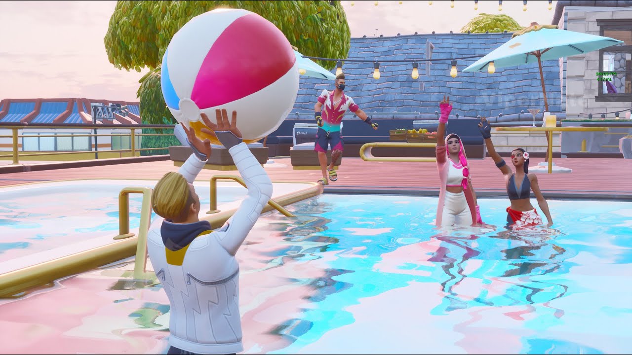 Fortnite Roleplay THE HIGH SCHOOL POOL PARTY! 🎉 (THEY CAUGHT ME!?) #2 (A Fortnite Short Film) {PS5}