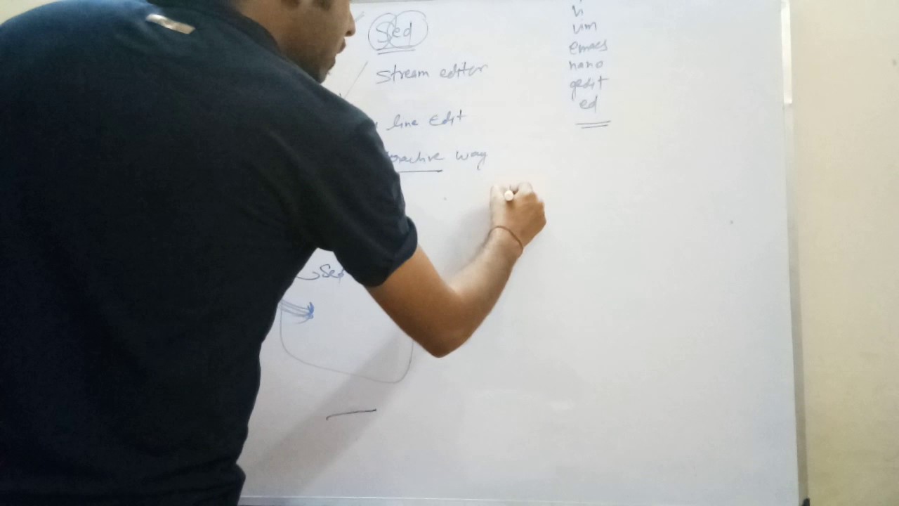 Sed command tutorial Part -1
