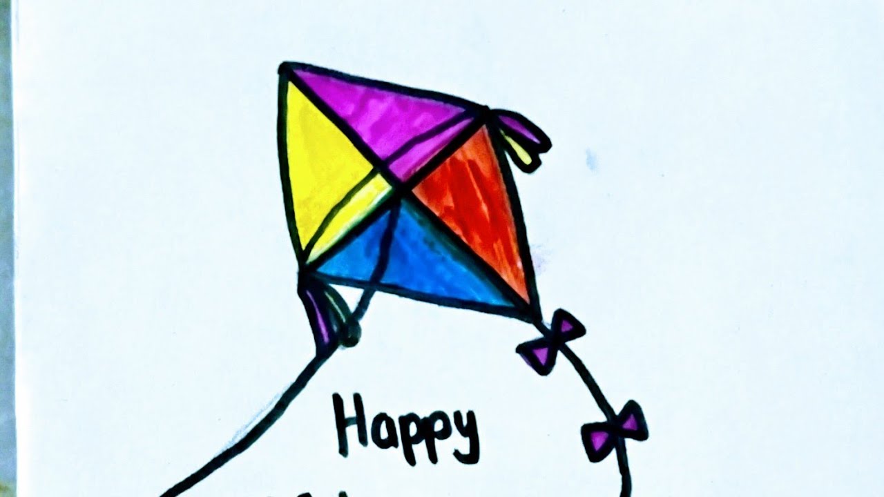 Kite Drawing 