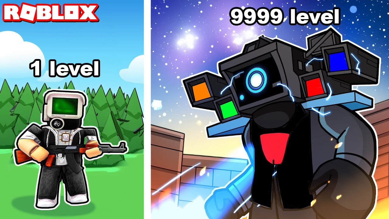Dev Titan Tv Man ile Oynadım! Skibi Toilet Tower Defense - Roblox