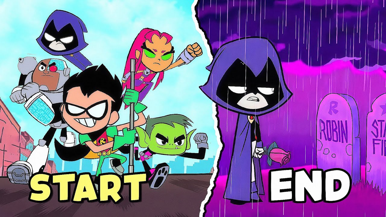 The Complete Teen Titans GO Story | NOT WHAT YOU EXPECT!