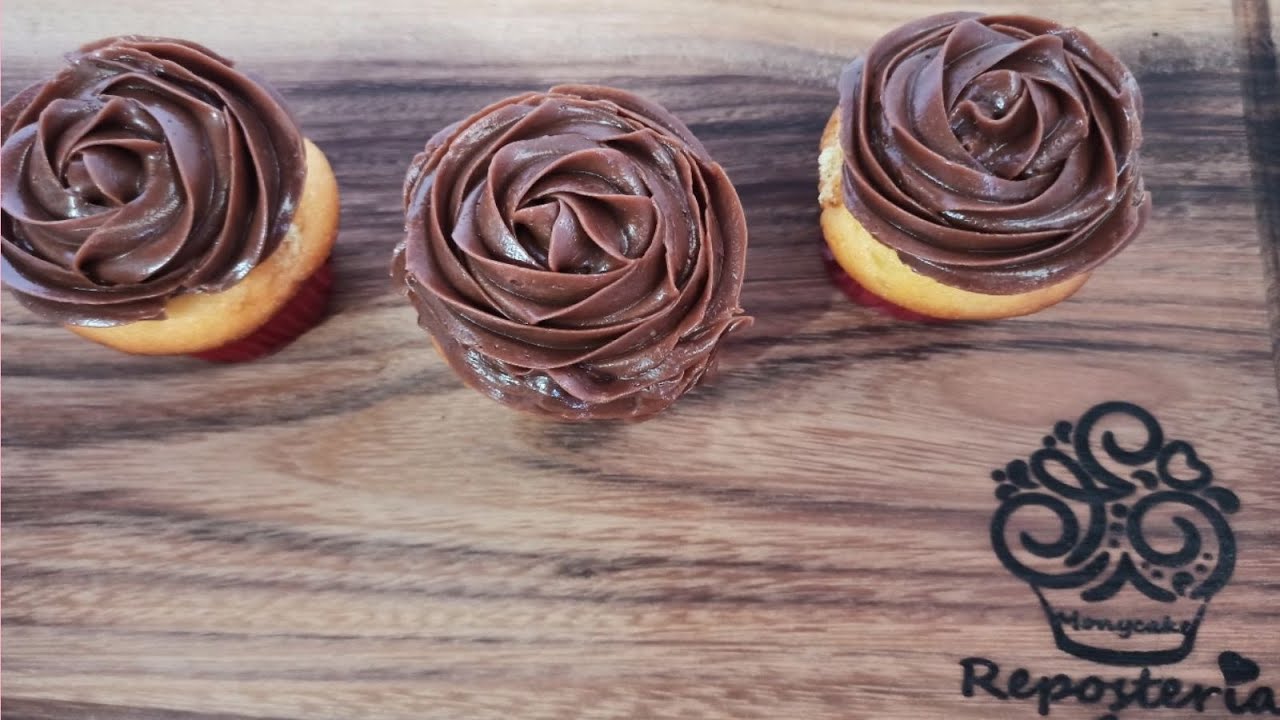 ✨✨Buttercream de Nutella ¡Súper Cremosa! | Ideal para Pasteles y Cupcakes 🍫🧁