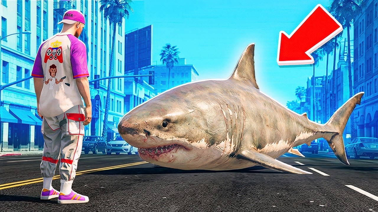 Am GASIT un MEGALODON URIAS in ORAS in GTA 5!