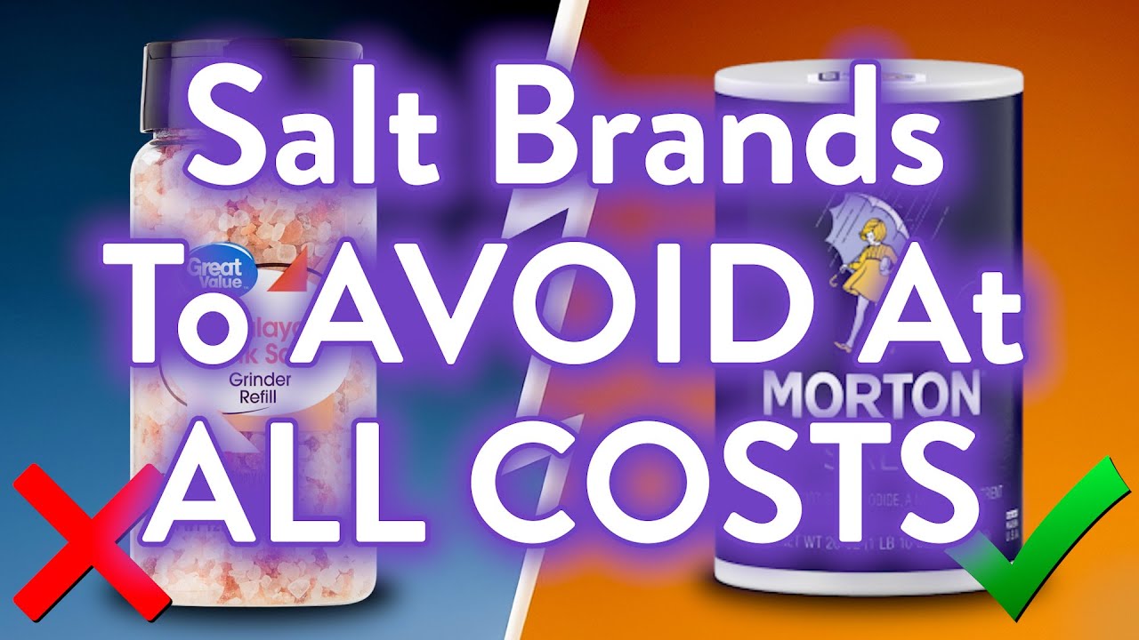 Avoid These 7 Salt Brands at All Costs (And 2 You Should Eat)