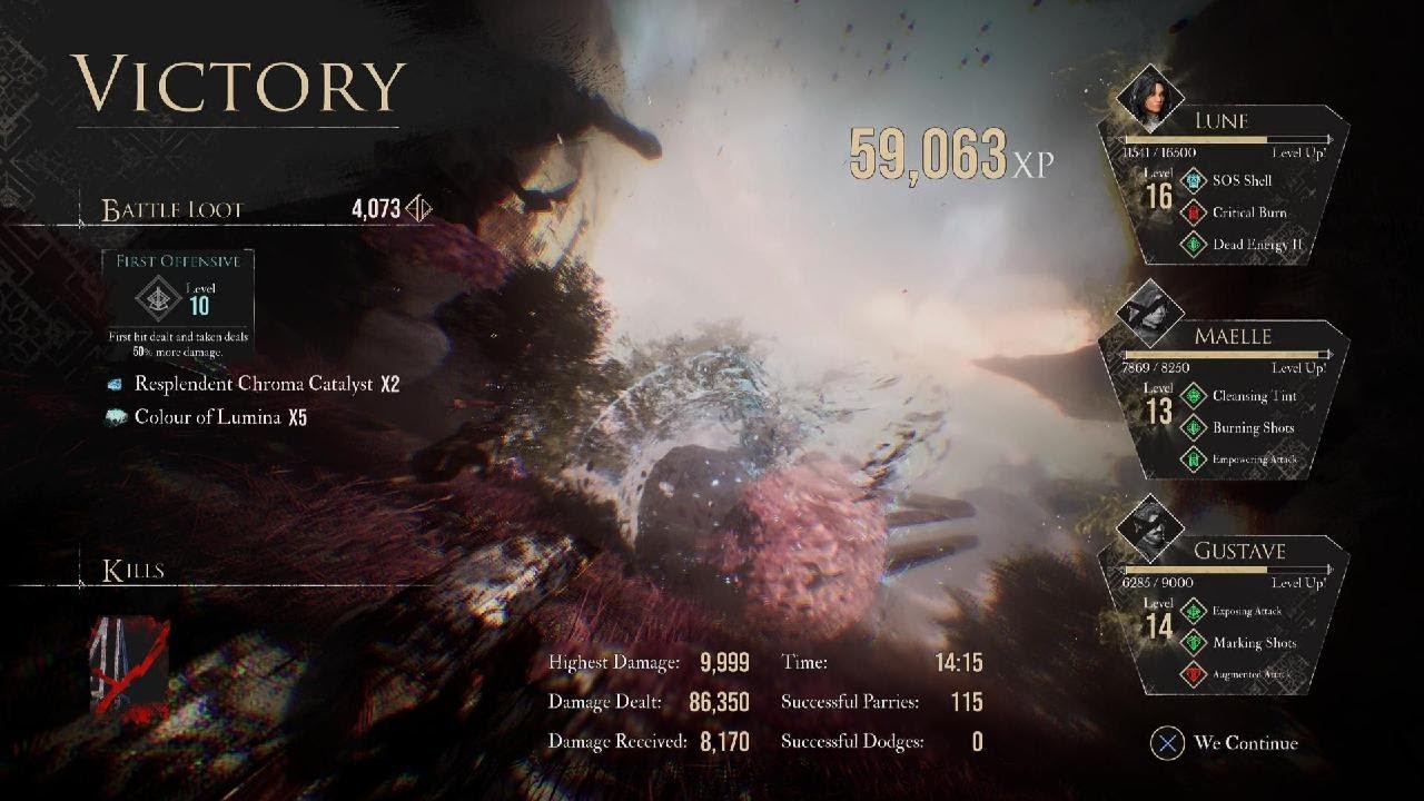 Clair Obscur: Expedition 33 Chromatic Abbest Boss Low Level Challenge