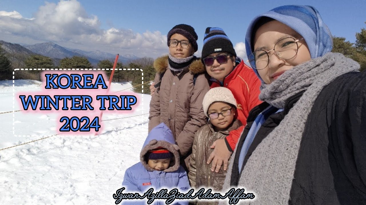 South Korea (Seoul & Nami Island) Winter Trip 2024