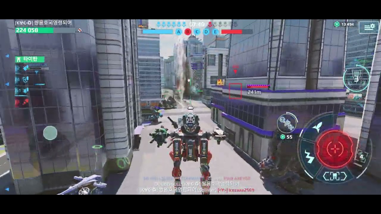 오랜잠수로 인해 떨어진 리그 복구-워로봇 콘도르 플레이(실버리그 승급전)