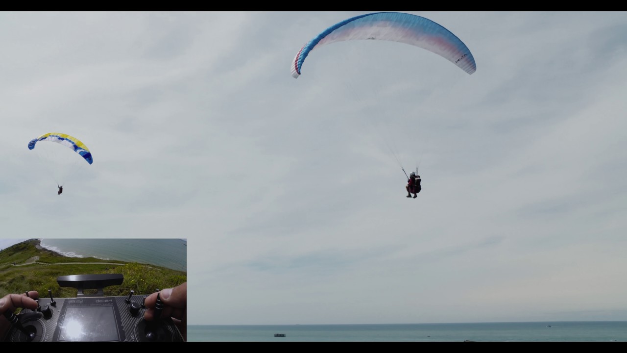 Parapente Rc Tutoriel - Comment faire du vol de pente - Hybrid 5.2 - 4K